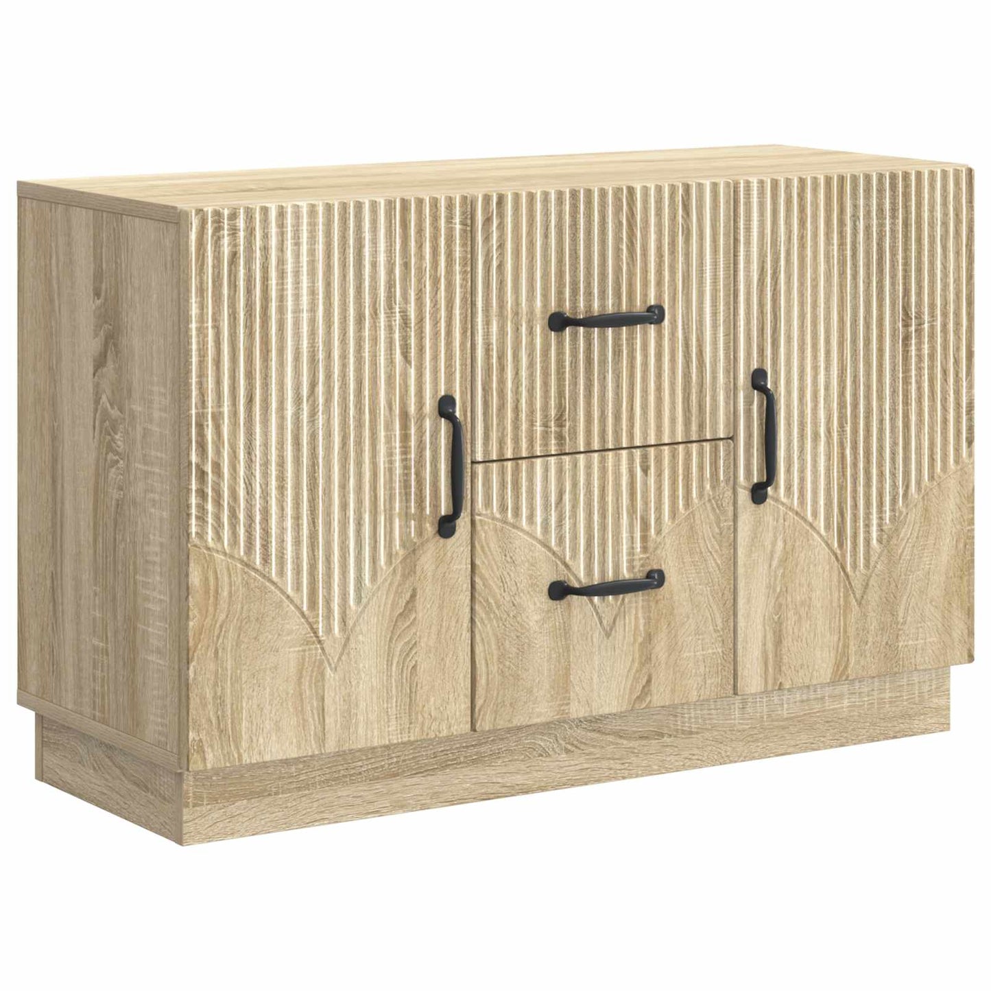 Sideboard Sonoma Oak 89 x 34.5 x 57 cm Engineered Wood