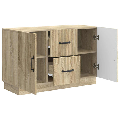 Sideboard Sonoma Oak 89 x 34.5 x 57 cm Engineered Wood