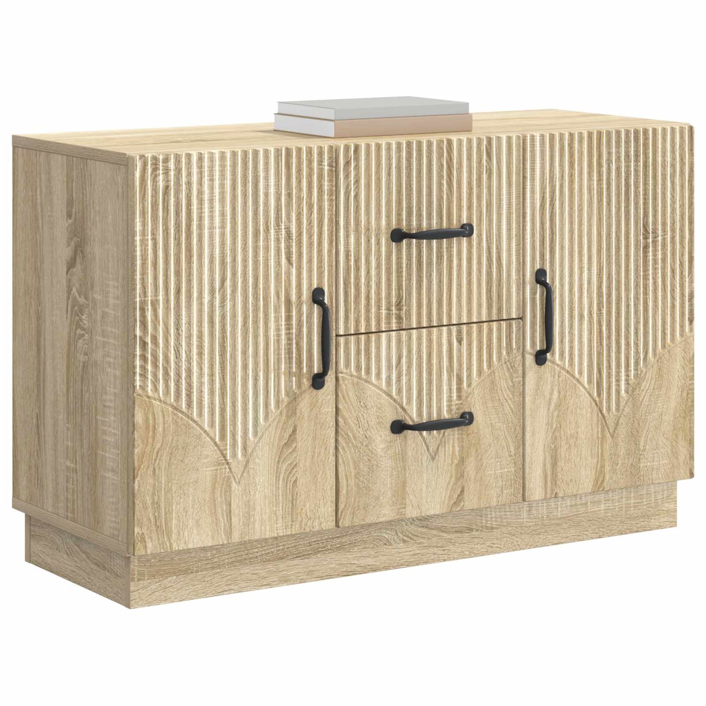 Sideboard Sonoma Oak 89 x 34.5 x 57 cm Engineered Wood