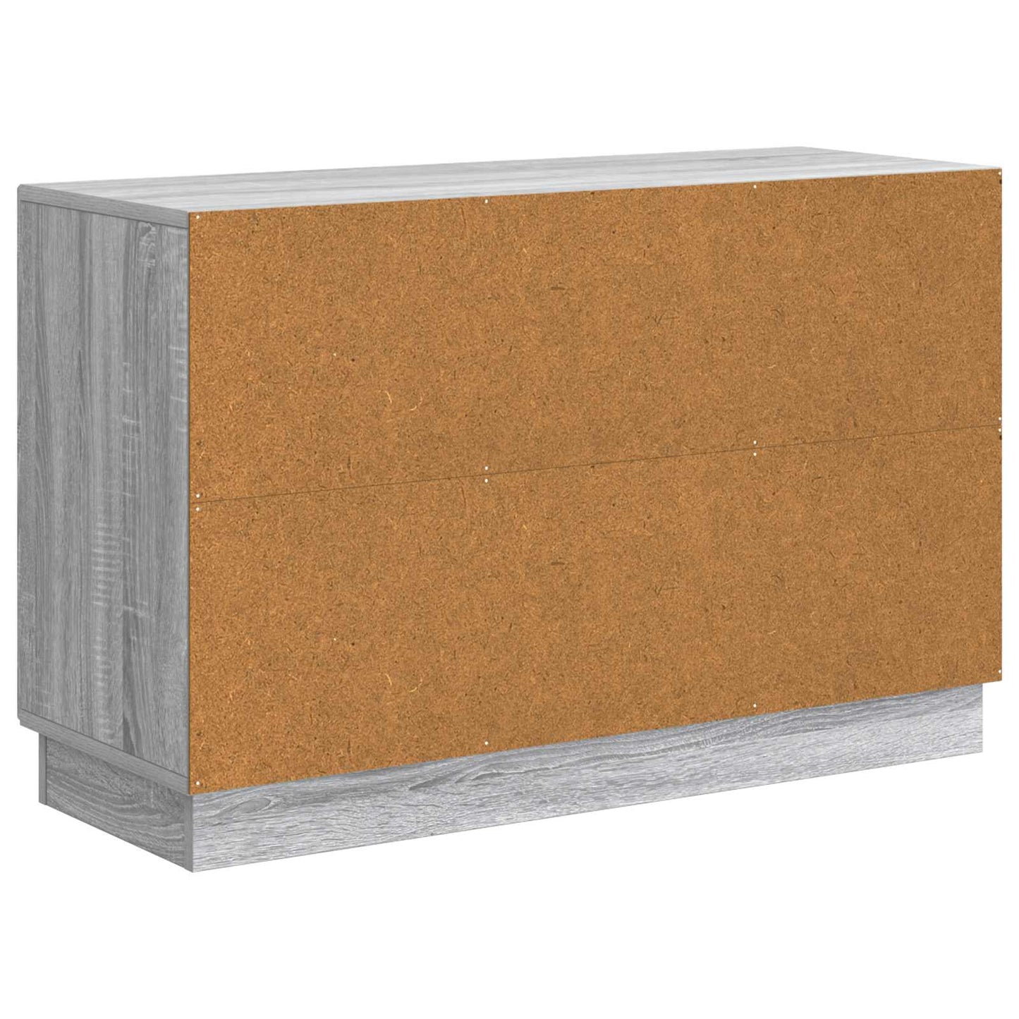 Sideboard Grey Sonoma 89 x 34.5 x 57 cm Engineered Wood