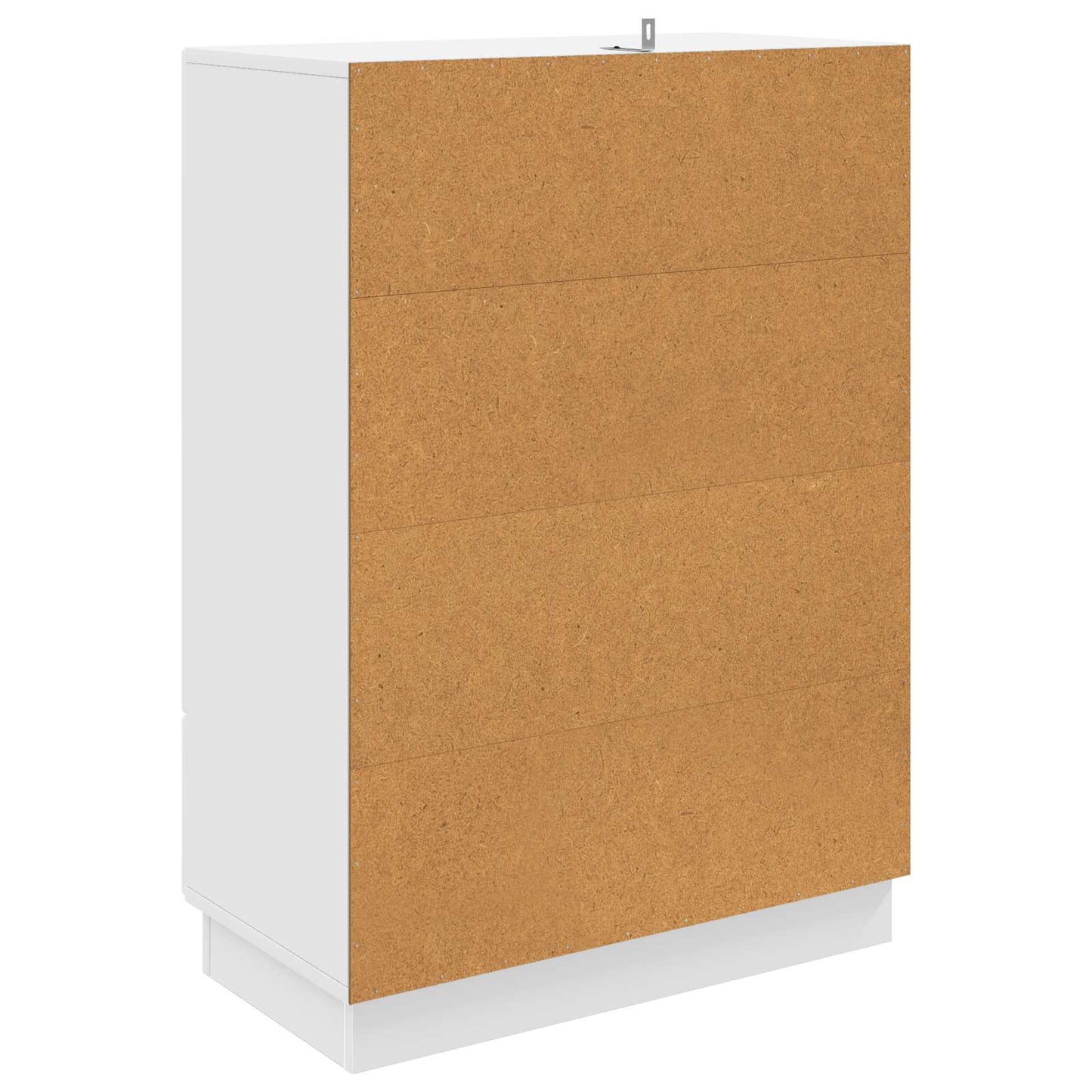 Sideboard with Drawer White 66 x 34.5 x 92 cm Engineered Wood