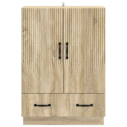 Sideboard Sonoma Oak 66 x 34.5 x 92 cm Engineered Wood