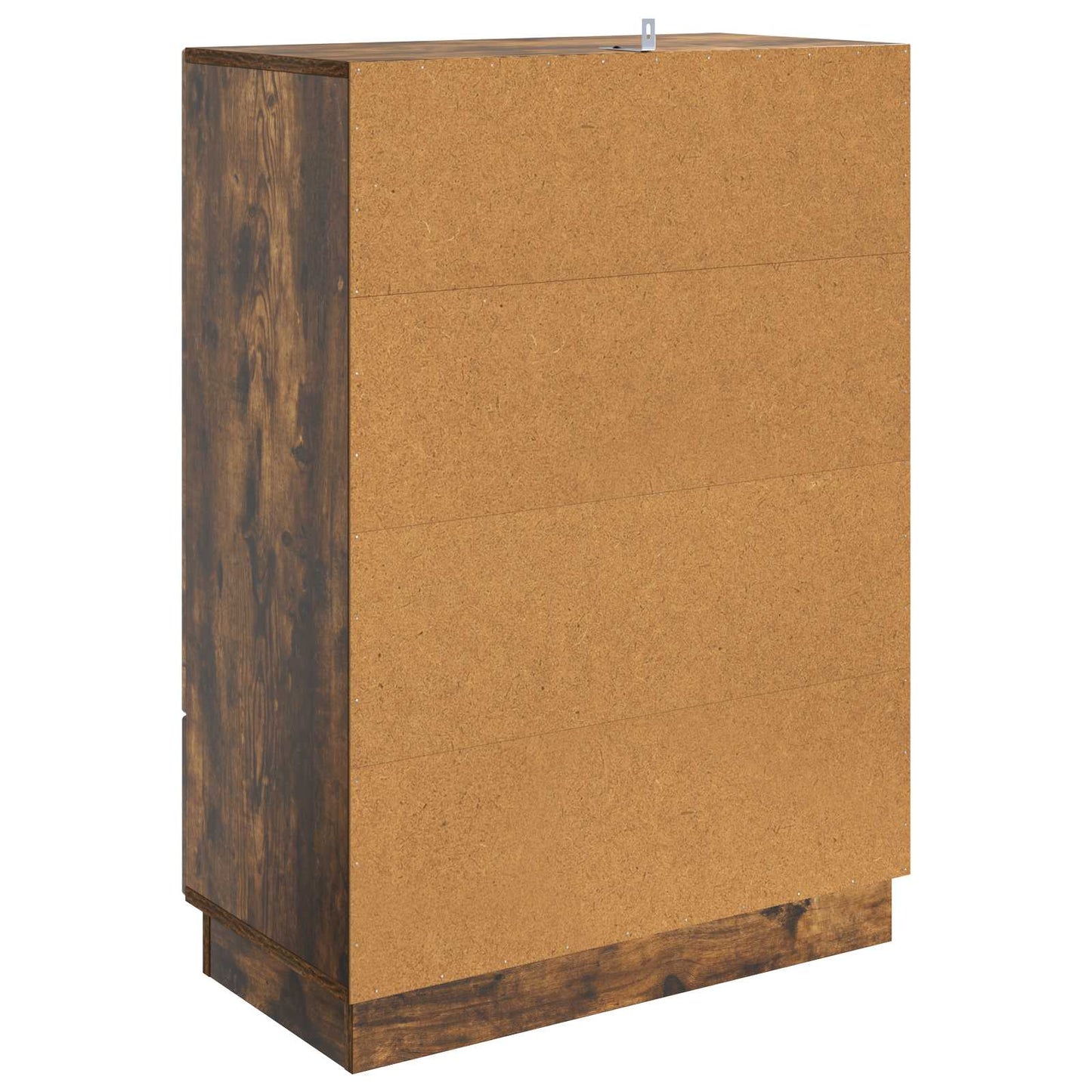 Sideboard Smoked Oak 66 x 34.5 x 92 cm Engineered Wood