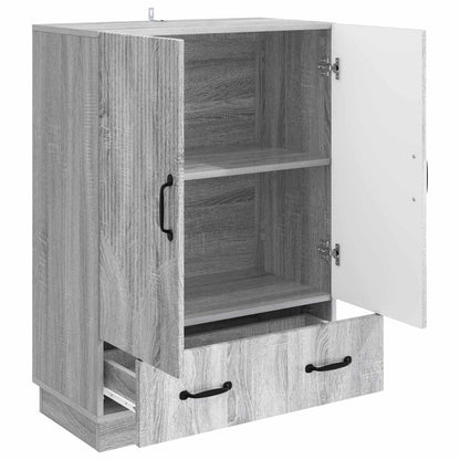 Sideboard Grey Sonoma 66 x 34.5 x 92 cm Engineered Wood