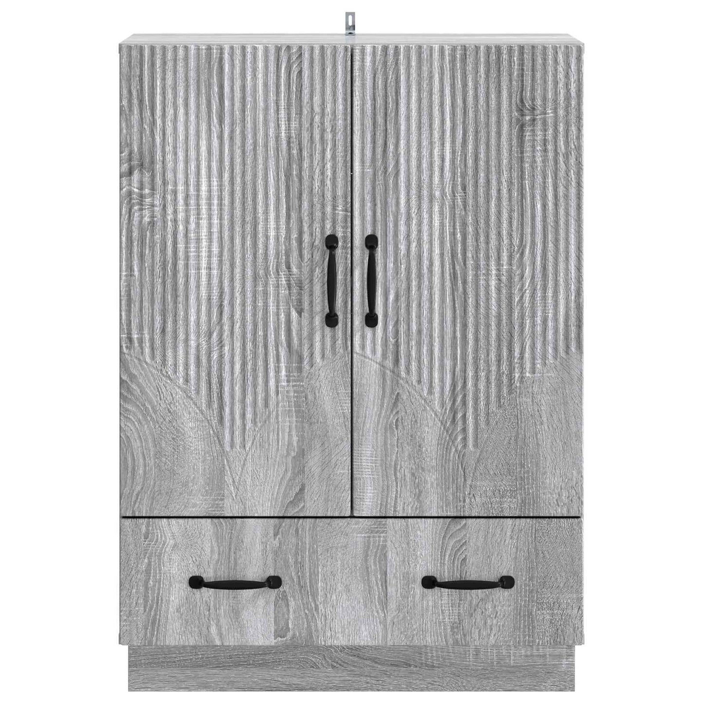 Sideboard Grey Sonoma 66 x 34.5 x 92 cm Engineered Wood