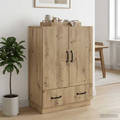 Sideboard Artisan Oak 66 x 34.5 x 92 cm Engineered Wood