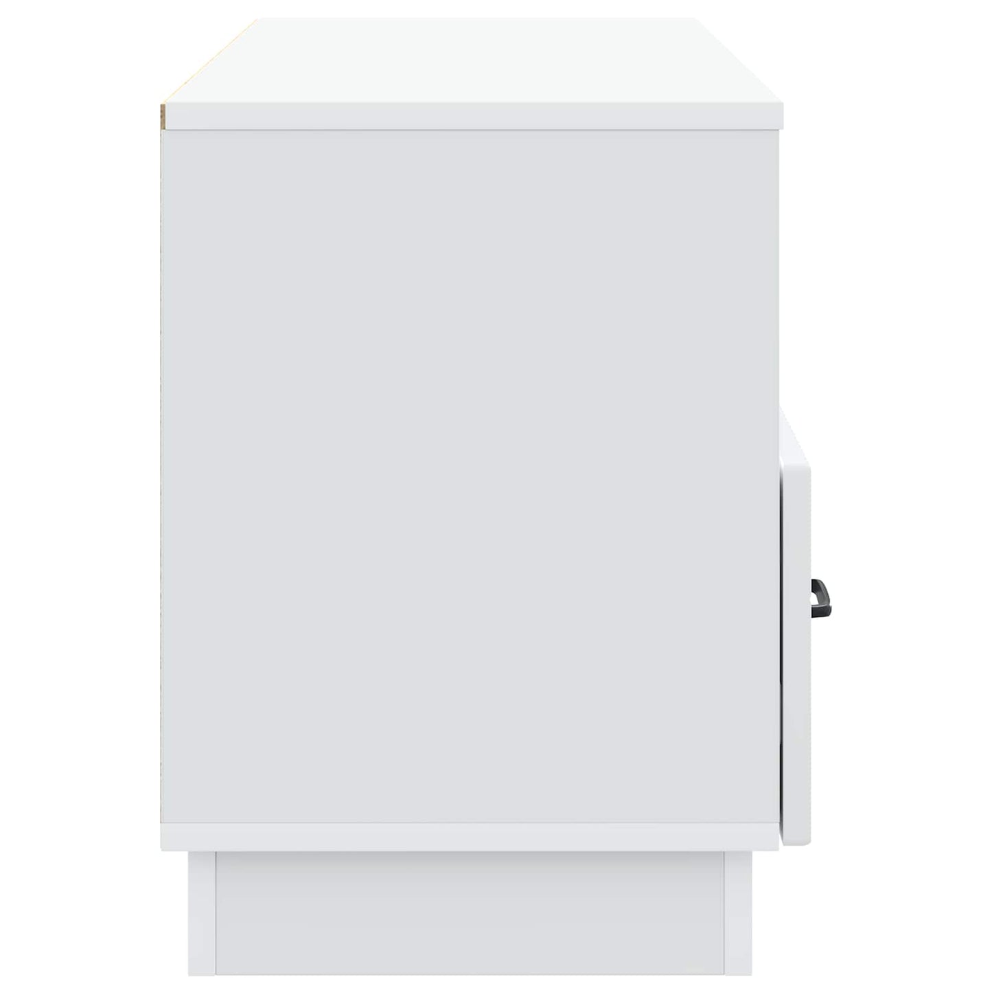 TV Cabinet with Drawer White 102 x 34.5 x 47 cm Engineered Wood