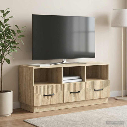 TV Cabinet Sonoma Oak 102 x 34.5 x 47 cm Engineered Wood