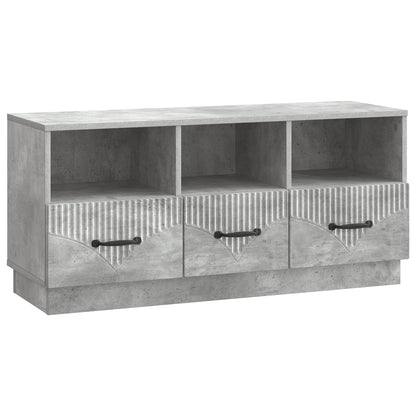 TV Cabinet Concrete Grey 102 x 34.5 x 47 cm Engineered Wood
