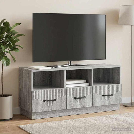 TV Cabinet Grey Sonoma 102 x 34.5 x 47 cm Engineered Wood