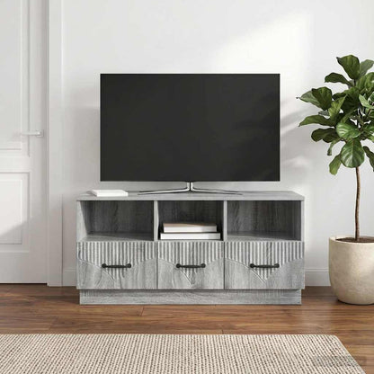 TV Cabinet Grey Sonoma 102 x 34.5 x 47 cm Engineered Wood