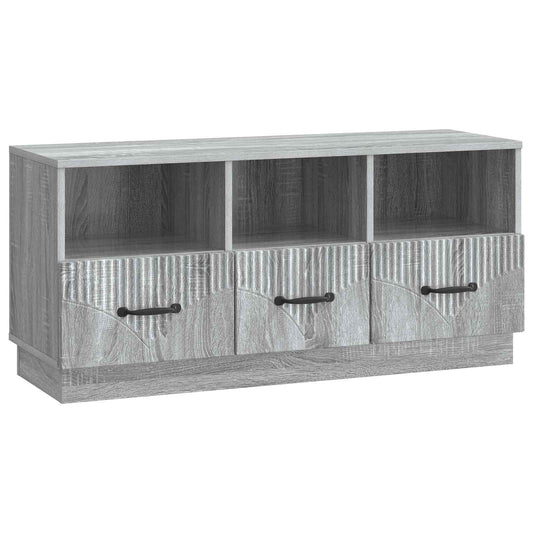 TV Cabinet Grey Sonoma 102 x 34.5 x 47 cm Engineered Wood