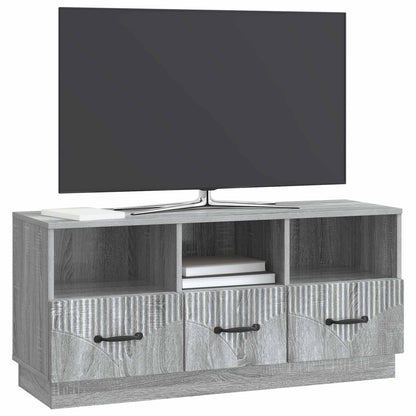 TV Cabinet Grey Sonoma 102 x 34.5 x 47 cm Engineered Wood