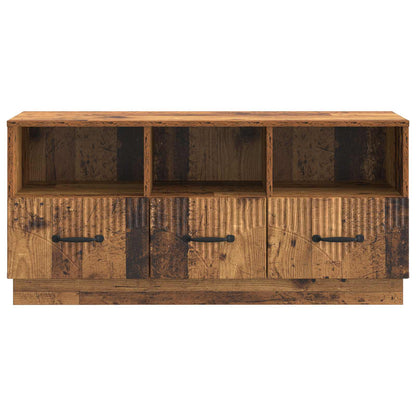 TV Cabinet Old Wood 102 x 34.5 x 47 cm Engineered Wood