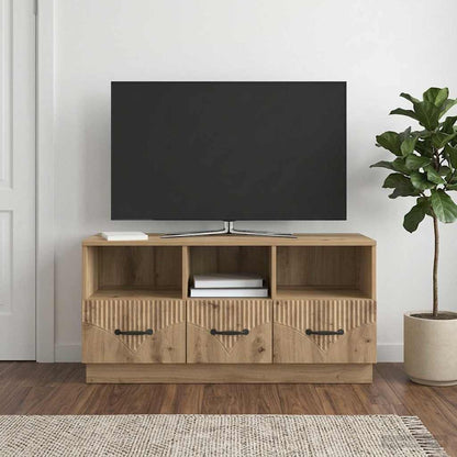 TV Cabinet Artisan Oak 102 x 34.5 x 47 cm Engineered Wood