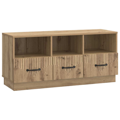TV Cabinet Artisan Oak 102 x 34.5 x 47 cm Engineered Wood