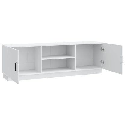 TV Cabinet White 150 x 31 x 47 cm Engineered Wood