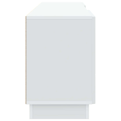 TV Cabinet White 150 x 31 x 47 cm Engineered Wood