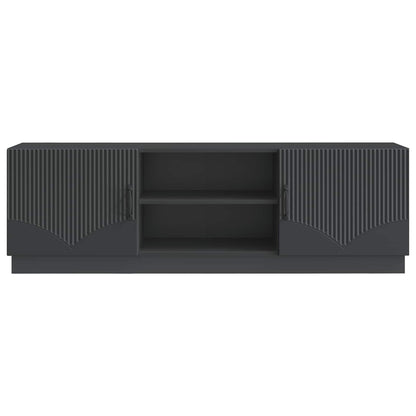 TV Cabinet Black 150 x 31 x 47 cm Engineered Wood
