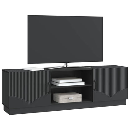 TV Cabinet Black 150 x 31 x 47 cm Engineered Wood
