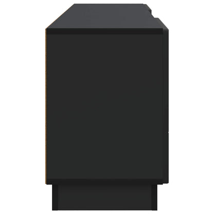 TV Cabinet Black 150 x 31 x 47 cm Engineered Wood