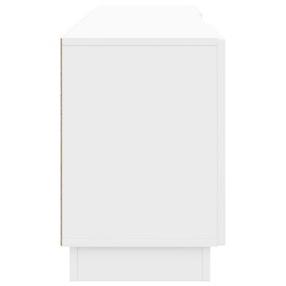TV Cabinet High Gloss White 150 x 31 x 47 cm Engineered Wood