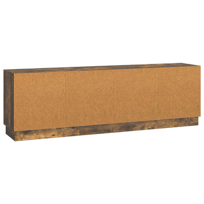 TV Cabinet Smoked Oak 150 x 31 x 47 cm Engineered Wood
