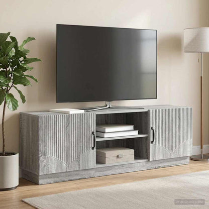 TV Cabinet Grey Sonoma 150 x 31 x 47 cm Engineered Wood