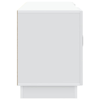 TV Cabinet White 102 x 34.5 x 47 cm Engineered Wood