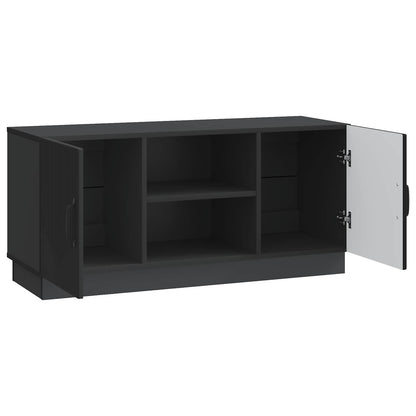 TV Cabinet Black 102 x 34.5 x 47 cm Engineered Wood