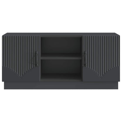 TV Cabinet Black 102 x 34.5 x 47 cm Engineered Wood