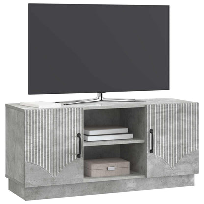 TV Cabinet Concrete Grey 102 x 34.5 x 47 cm Engineered Wood