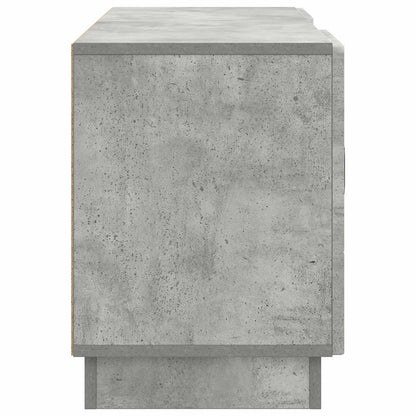 TV Cabinet Concrete Grey 102 x 34.5 x 47 cm Engineered Wood