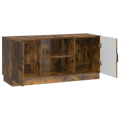 TV Cabinet 102 x 34.5 x 47 cm Smoked Oak Engineered Wood