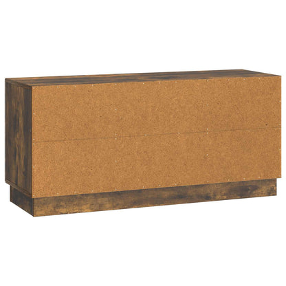 TV Cabinet 102 x 34.5 x 47 cm Smoked Oak Engineered Wood