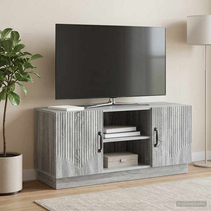 TV Cabinet 102 x 34.5 x 47 cm Grey Sonoma Engineered Wood