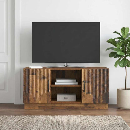 TV Cabinet Old Wood 102 x 34.5 x 47 cm Engineered Wood