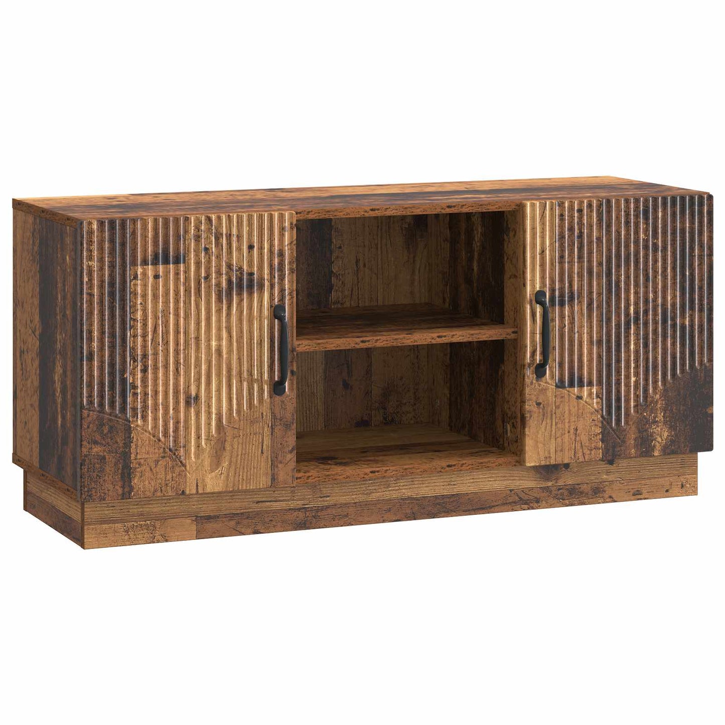 TV Cabinet Old Wood 102 x 34.5 x 47 cm Engineered Wood