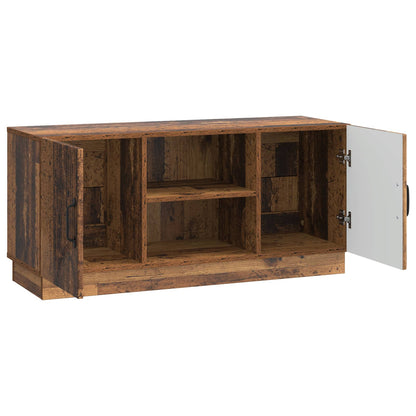 TV Cabinet Old Wood 102 x 34.5 x 47 cm Engineered Wood