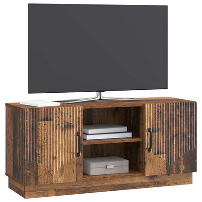 TV Cabinet Old Wood 102 x 34.5 x 47 cm Engineered Wood