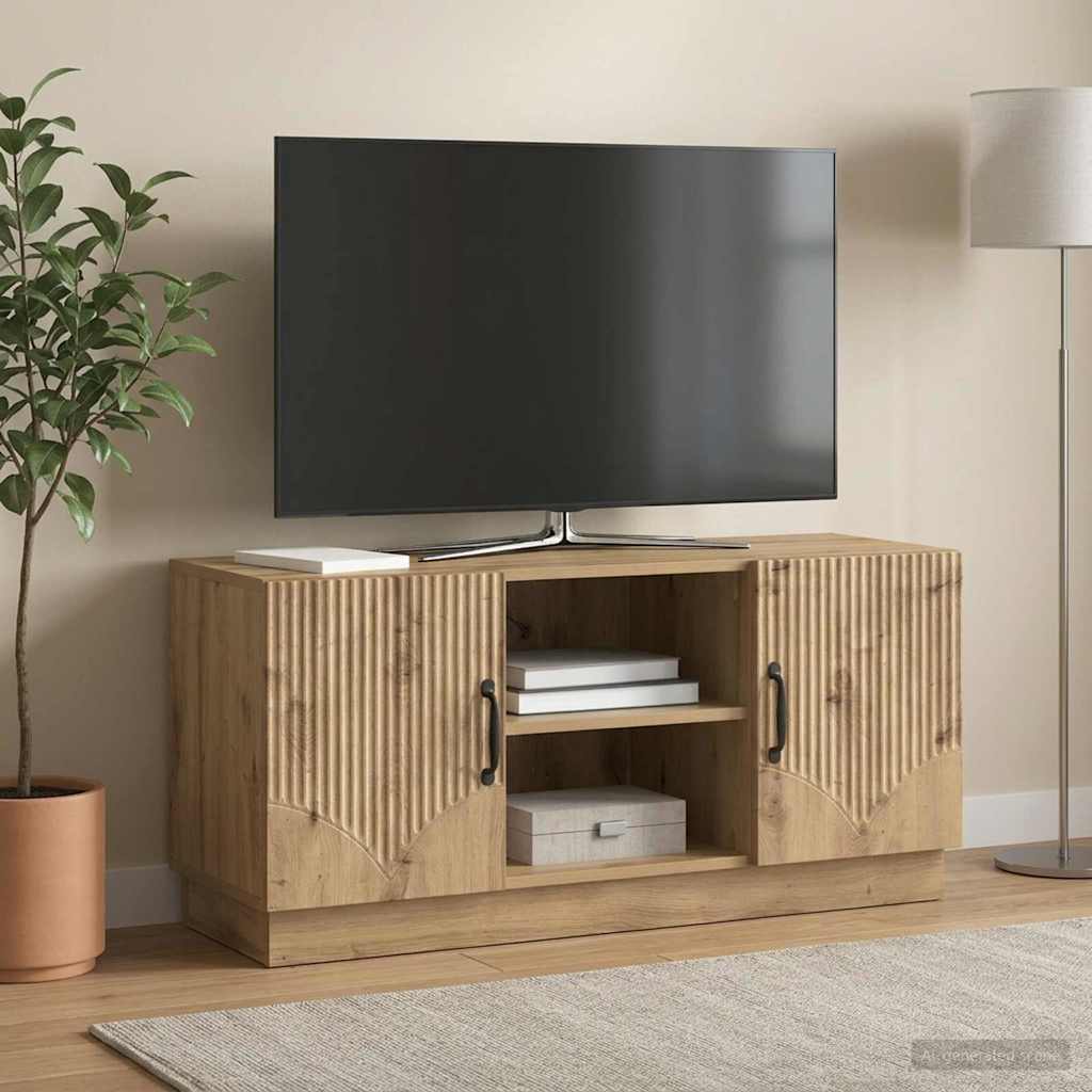 TV Cabinet Artisan Oak 102 x 34.5 x 47 cm Engineered Wood