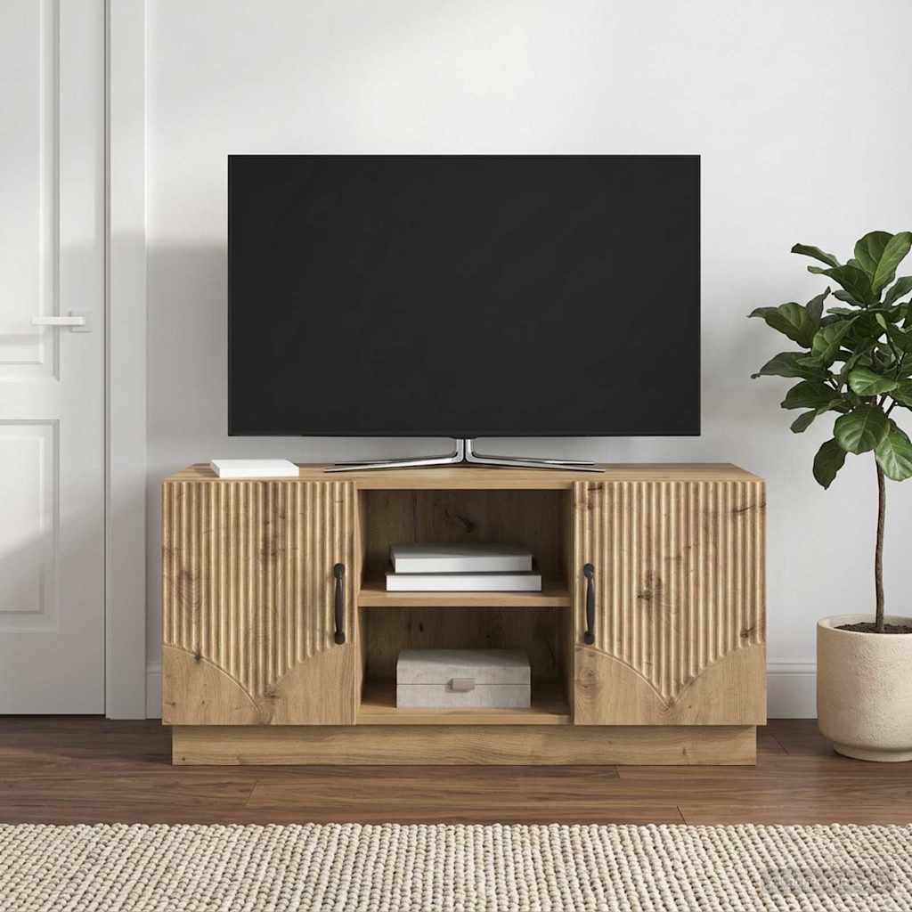 TV Cabinet Artisan Oak 102 x 34.5 x 47 cm Engineered Wood