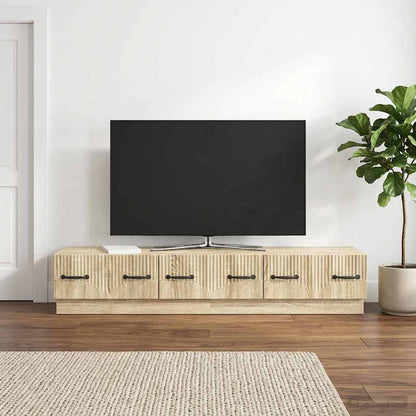 TV Cabinet Sonoma Oak 147 x 34.5 x 27 cm Engineered Wood