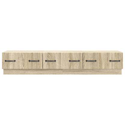 TV Cabinet Sonoma Oak 147 x 34.5 x 27 cm Engineered Wood