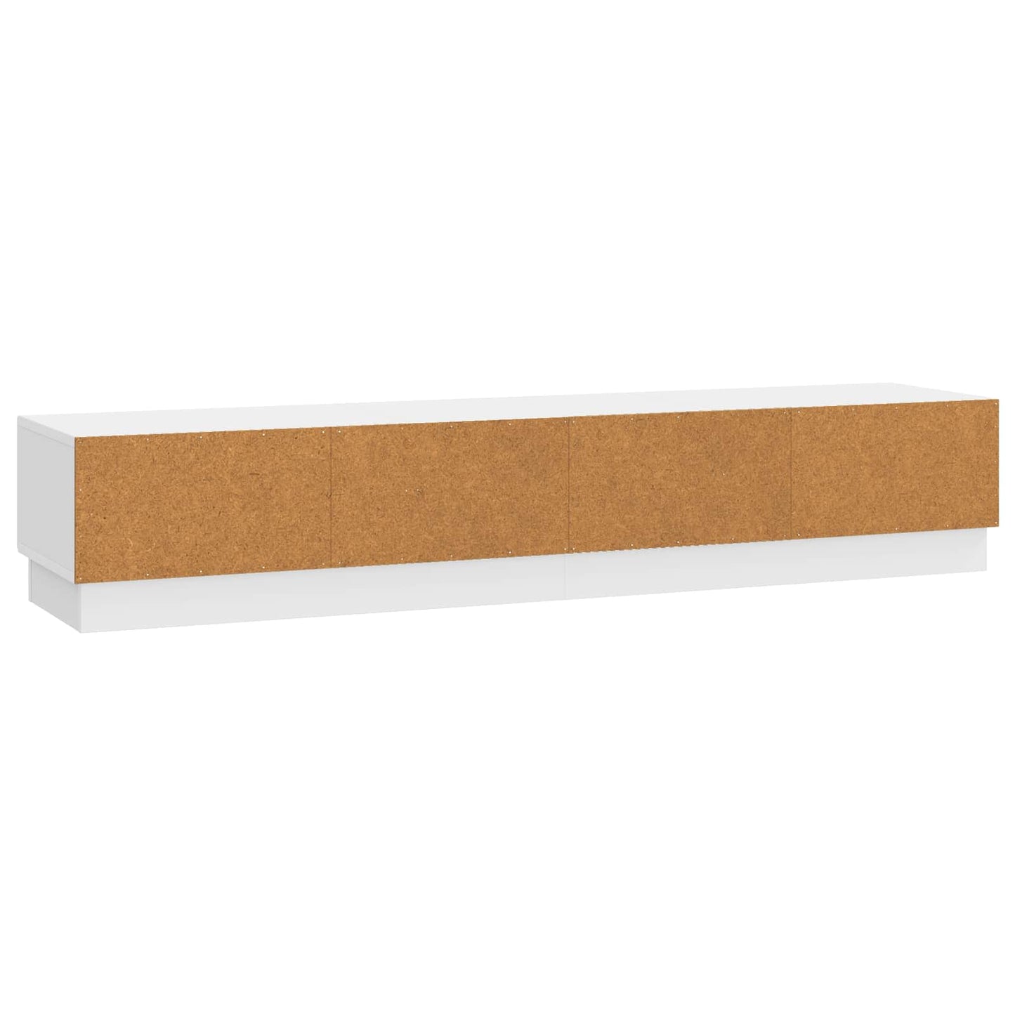 TV Cabinet High Gloss White 147 x 34.5 x 27 cm Engineered Wood