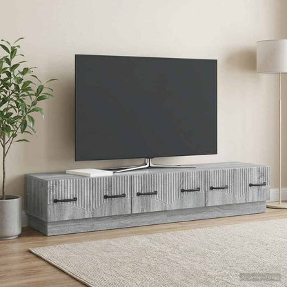 TV Cabinet Grey Sonoma 147 x 34.5 x 27 cm Engineered Wood