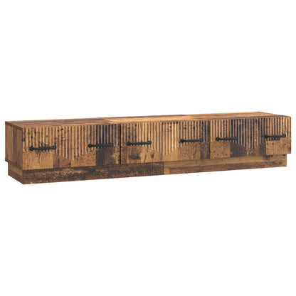 TV Cabinet Old Wood 147 x 34.5 x 27 cm Engineered Wood