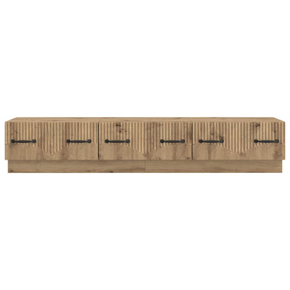 TV Cabinet Artisan Oak 147 x 34.5 x 27 cm Engineered Wood