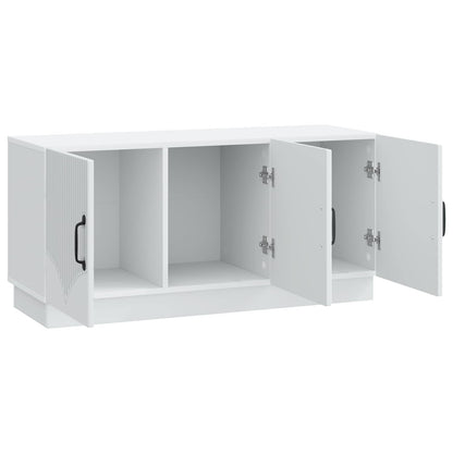 TV Cabinet White 99 x 34.5 x 47 cm Engineered Wood