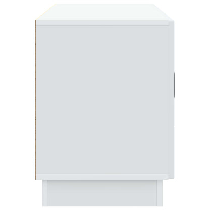 TV Cabinet White 99 x 34.5 x 47 cm Engineered Wood